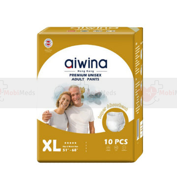 Aiwina Hongkong brand Premium disposable adult pants XL 10 pcs