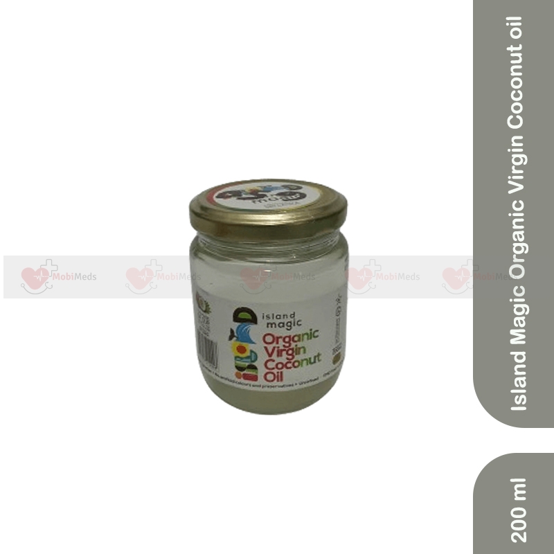 Island Magic Organic Virgin Coconut Oil 200ml