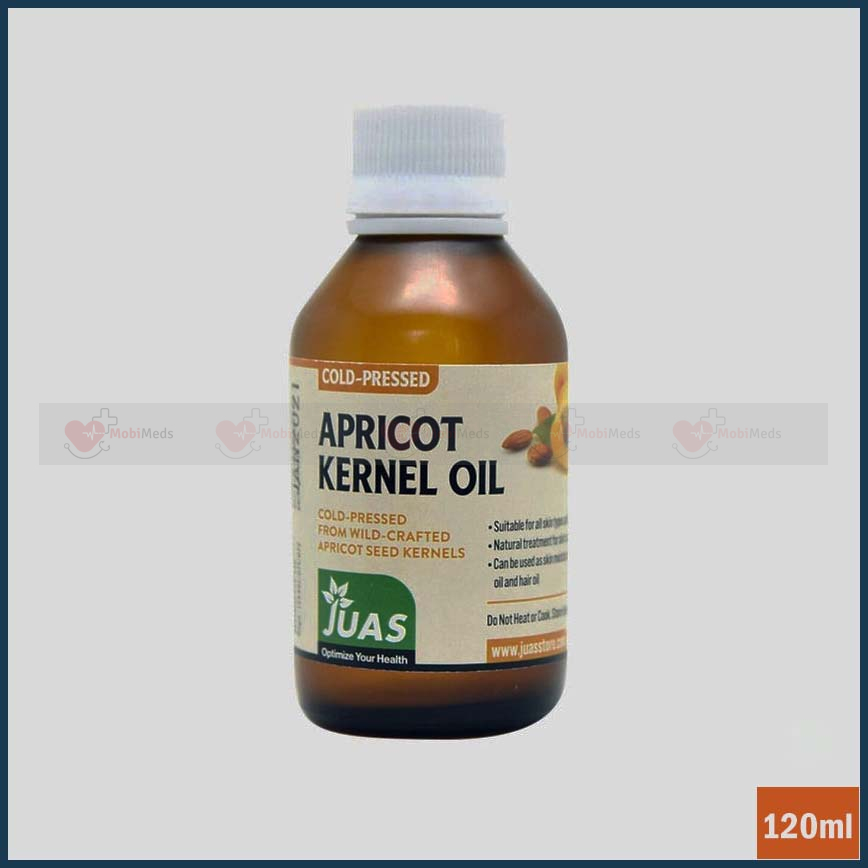 JUAS Apricot Kernel Oil - Cold-pressed 120ml