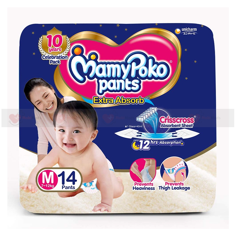 Mamy Poko Pant M (7-12 kg) 14 pants