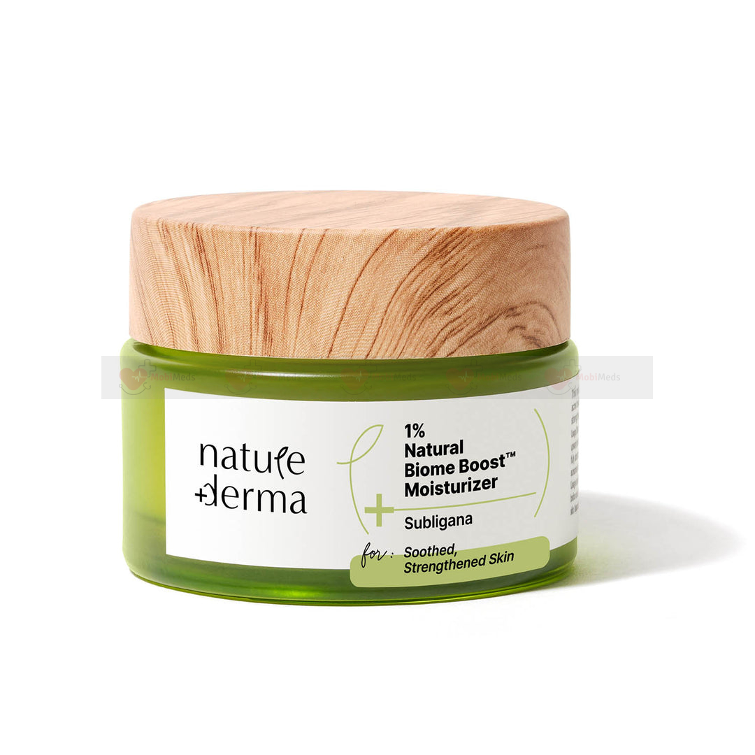 Nature Derma 1% Natural Biome-Boost™ Moisturizer with Subligana - 50 ml