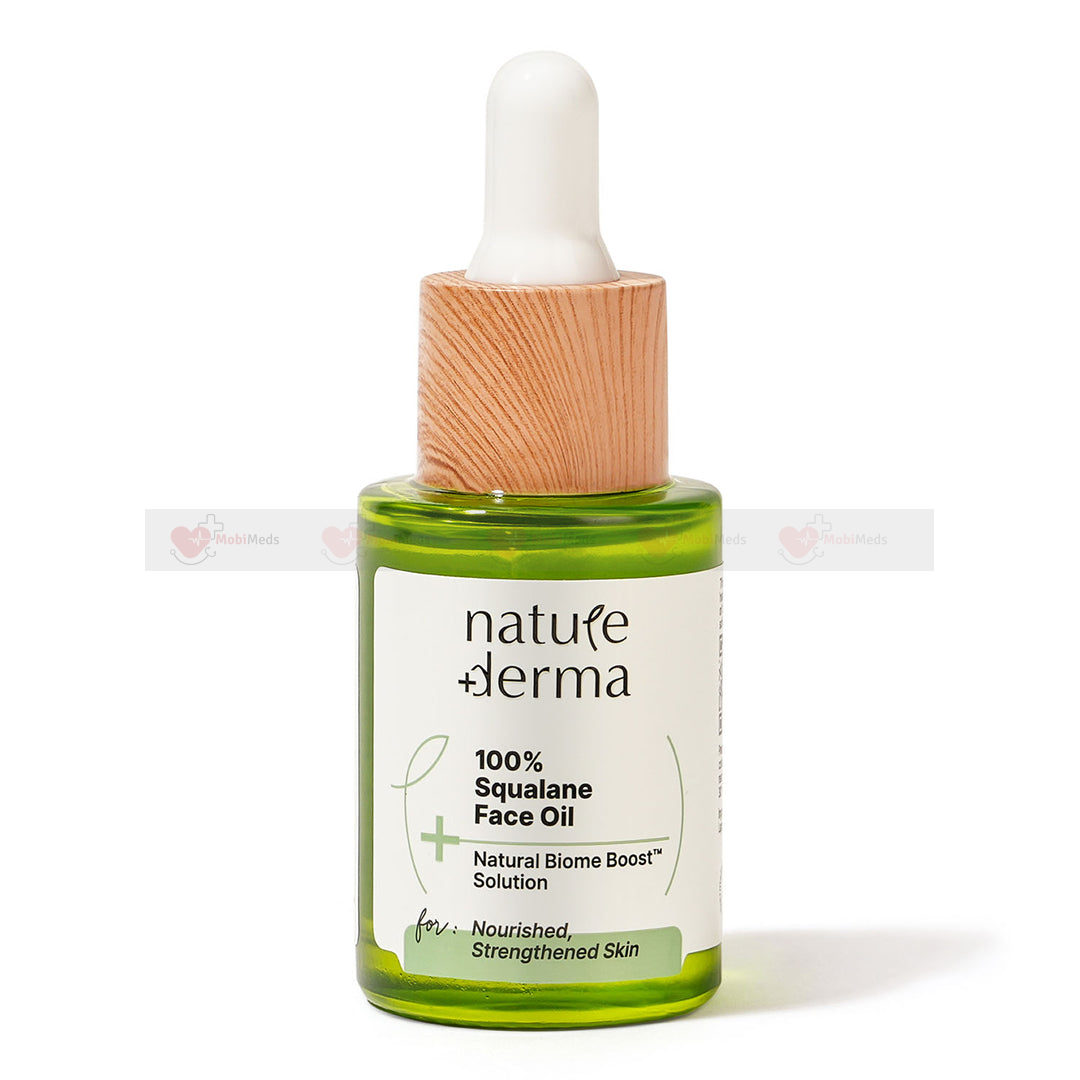 Nature Derma 100% Squalene Face Oil, 30ml