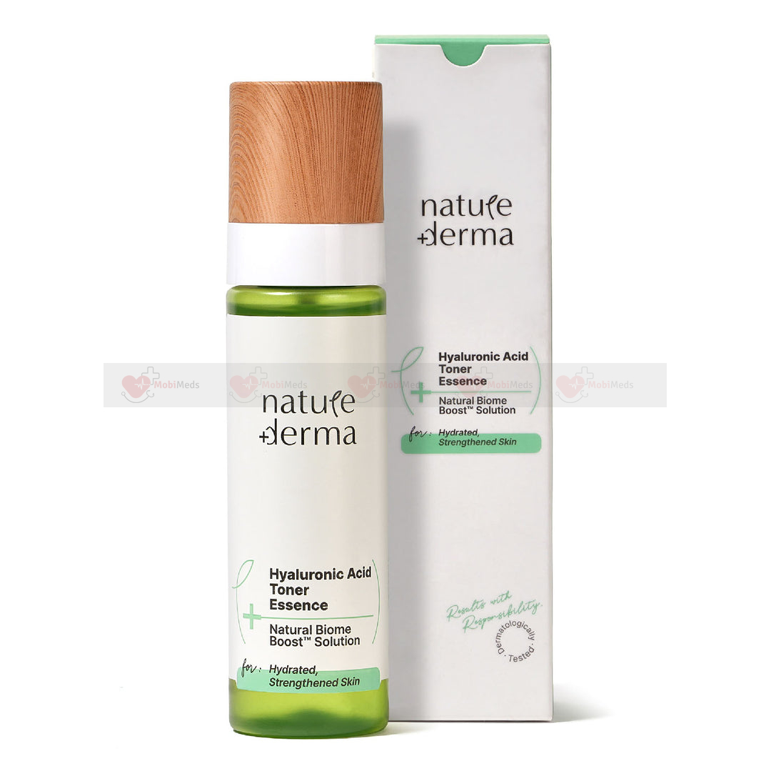 Nature Derma Hyaluronic Acid Toner Essence with Natural Biome-Boost™ Solution - 100 ml